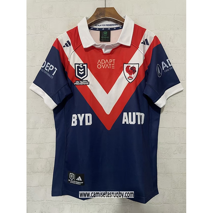 Camiseta Sydney Roosters Rugby 2026 Heritage